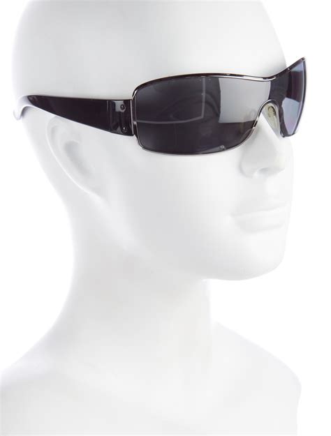 prada black shield sunglasses|are Prada sunglasses polarized.